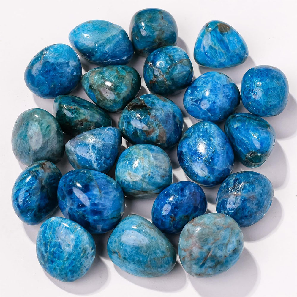 Natürliche blaue Apatit-Quarzk – Fish Tank Gravel Bewertung und Preis