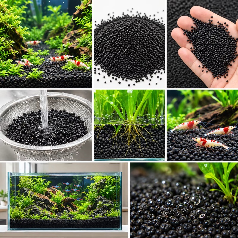 Schwarzer Aquariumsubstratbode – Fish Tank Gravel Bewertung und Preis