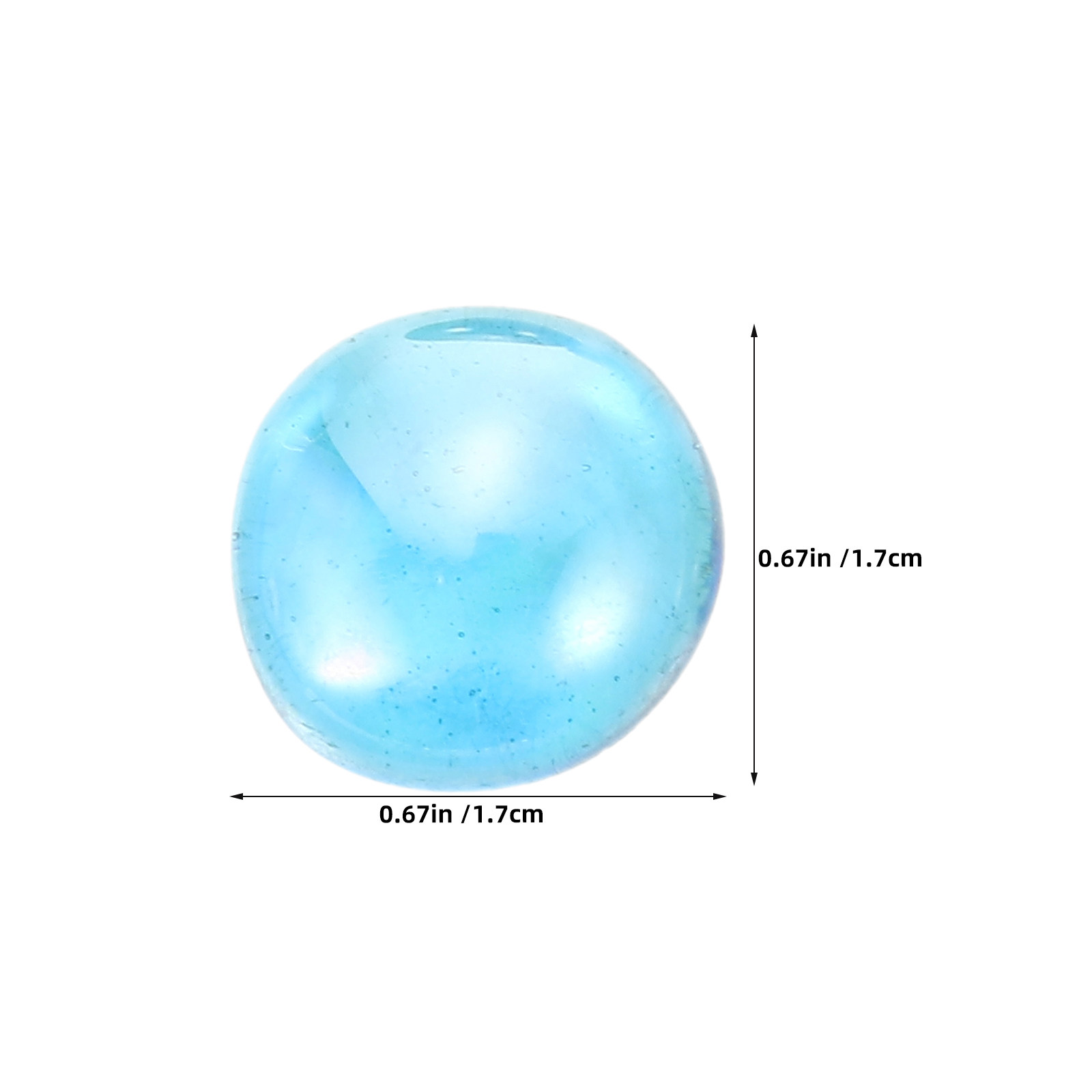 1 Beutel Flache Glasperlen Kla – Aquarium Decor Bewertung und Preis
